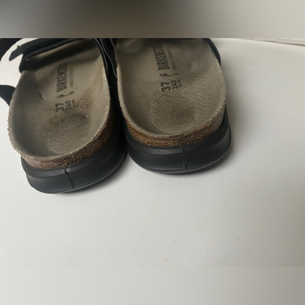 Birkenstock Sahara Futura Sandals - Black 37 - Picture 7 of 9